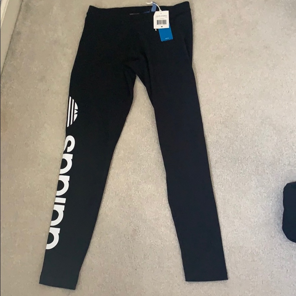 Adidas logo leggings